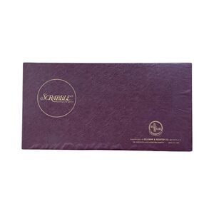 Vintage 1953 Scrabble Board Game; Complete Set